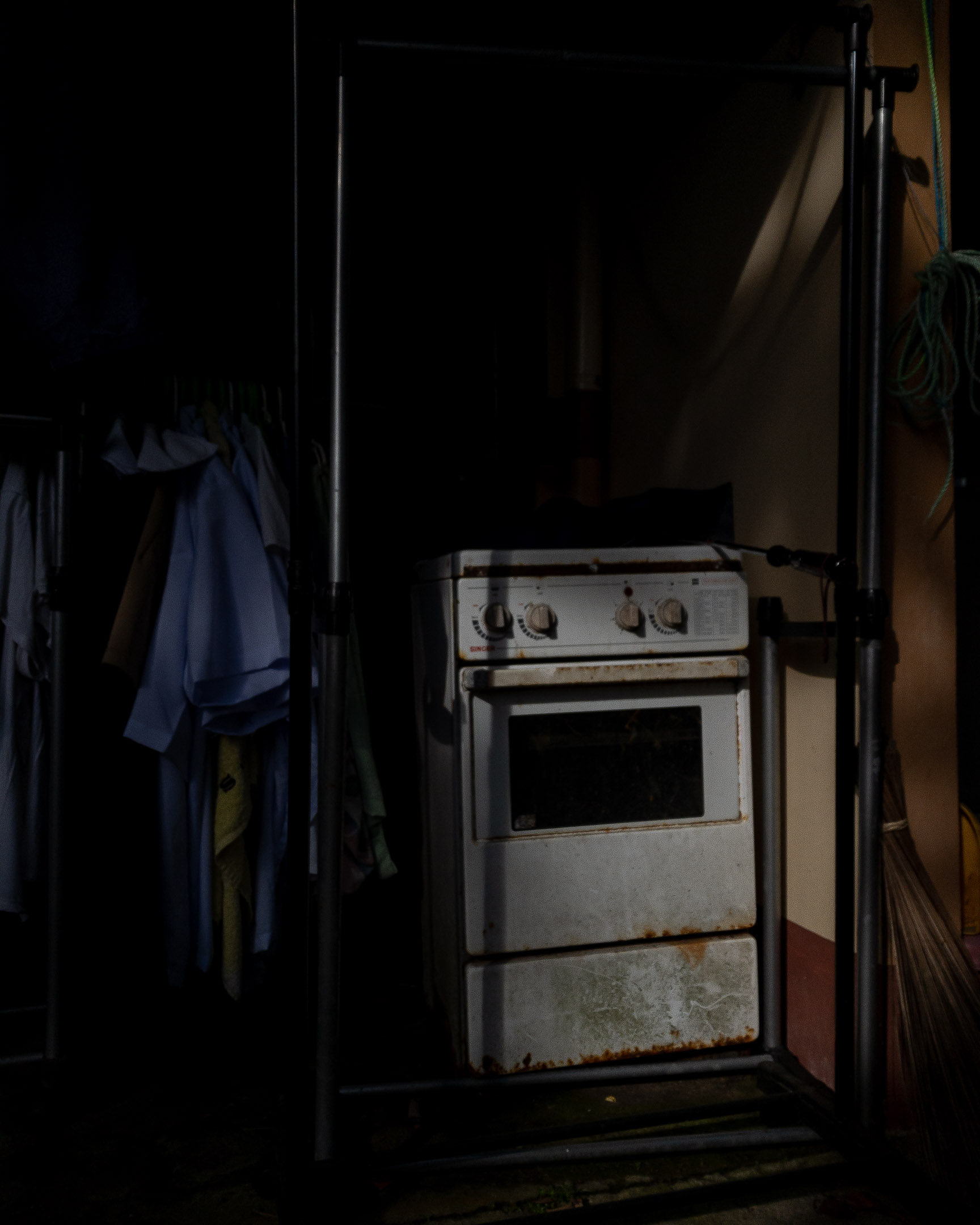 Figure 1. Broken cooking range, Los Baños, Laguna, 2022
